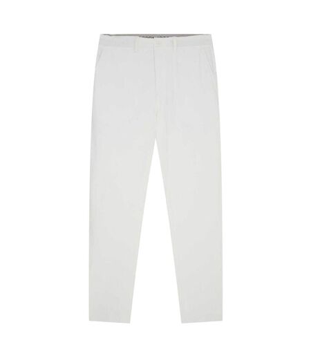 Mens Tech Slim Golf Trousers White Lyle & Scott