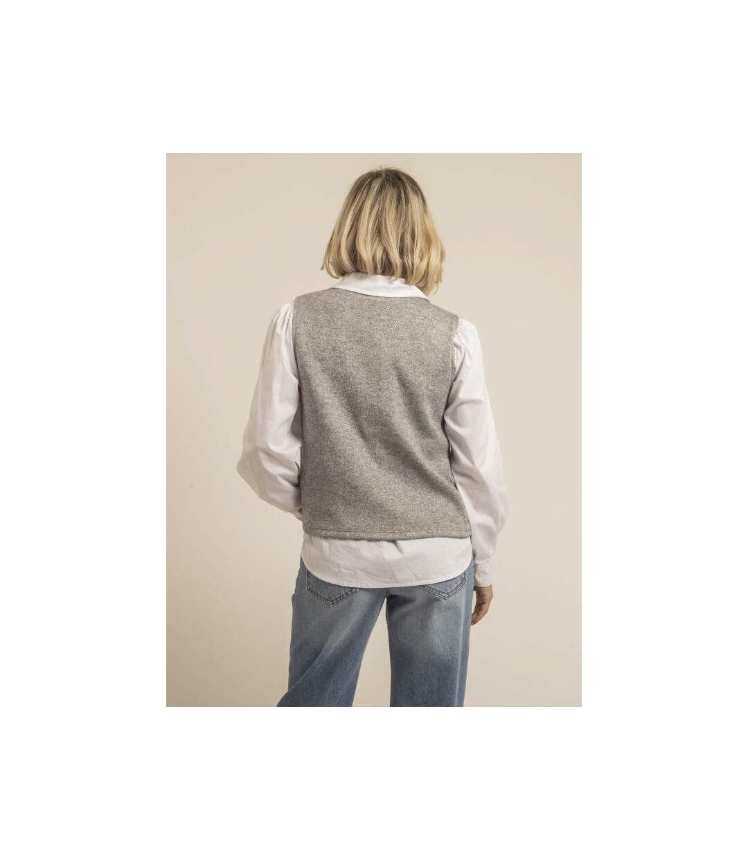 Pull sans manches paillettes KLAUDIA - Dona X Lisa-2