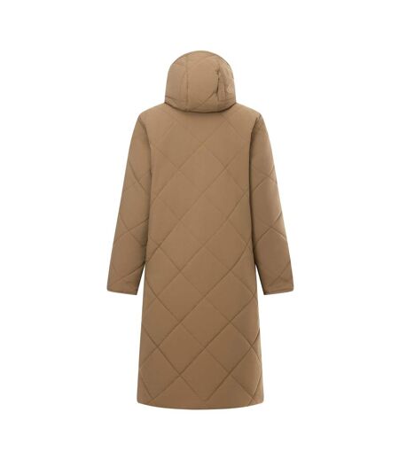 Doudoune Motif/style Matelassé Elryse Femme Kaki Jaune Sombre Regatta