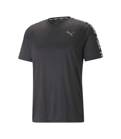 T-shirt noir homme puma slim - l