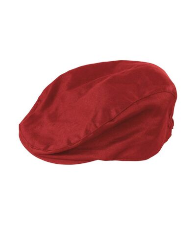 Result Headwear Gatsby Herringbone Driving Cap (Red) - UTRW9629