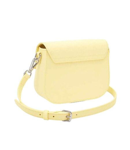 Sac à bandoulière jaune femme lacoste city