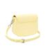 Sac à bandoulière jaune femme lacoste city-2