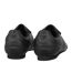 Mens Warrior Leather Slip-on Trainers Black Charcoal Slazenger-2