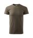 T-shirt Basic Homme Kaki Adler-1