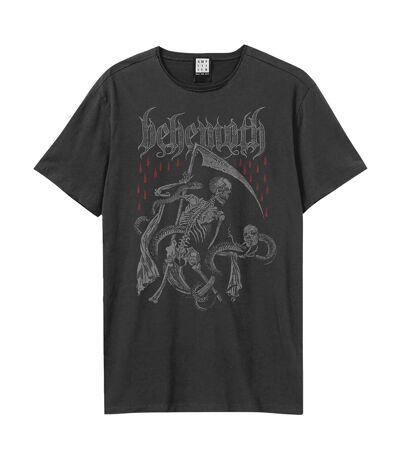 T-shirt Death Entity Adulte Charbon Amplified