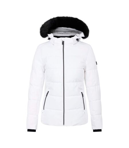 Womens/ladies Glamorize V Ski Jacket White Dare 2B