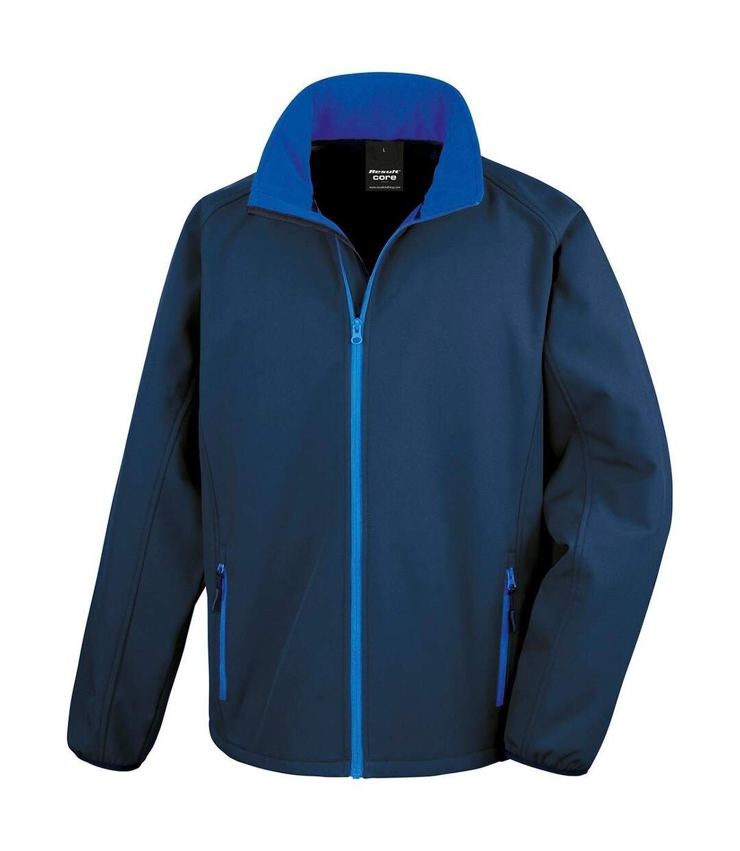 Veste softshell - Homme - R231M - bleu marine et bleu roi-2