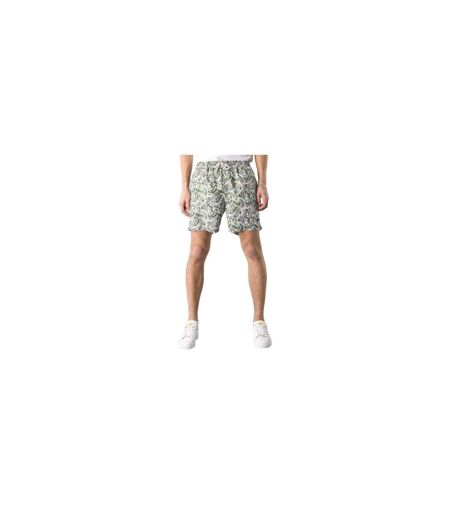 Short De Bain Motif/style Cachemire Homme Beige Gris Imprimé Pretty Green