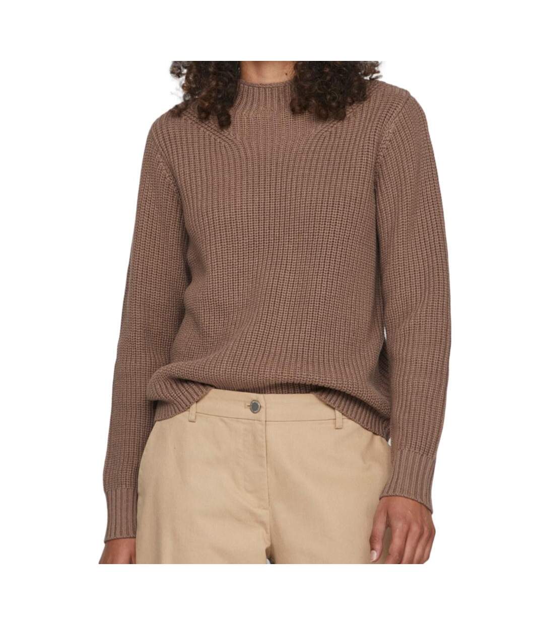 Pull Marron Femme Vila Vitasha - XS