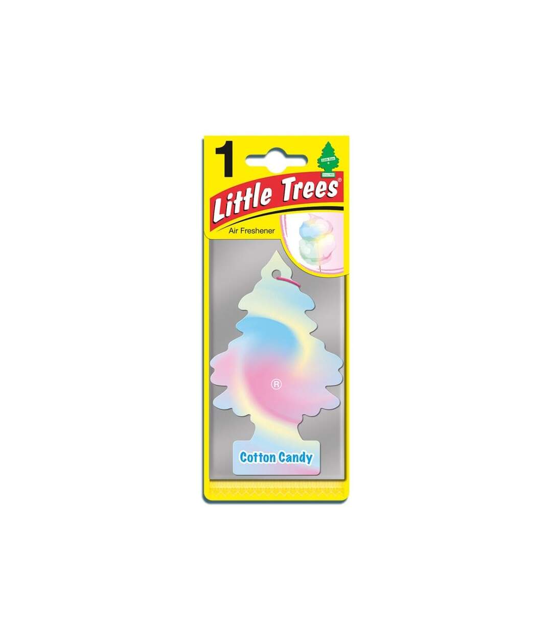 Cotton candy air freshener one size pink/blue/yellow Little Trees