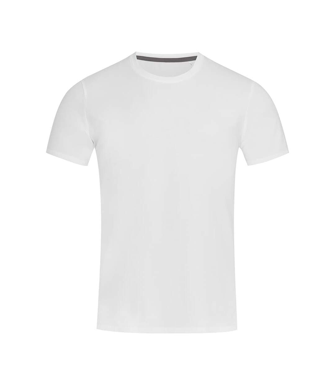 T-shirt homme blanc Stedman-1