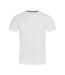 T-shirt homme blanc Stedman-1