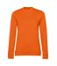 B&C Womens/Ladies Set-in Sweatshirt (Pure Orange)