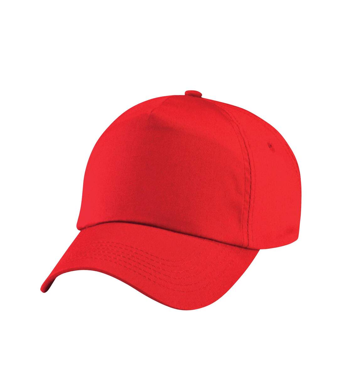 Childrens/kids original 5 panel cap bright red Beechfield-1