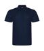 PRO RTX Mens Pro Pique Polo Shirt (Navy)