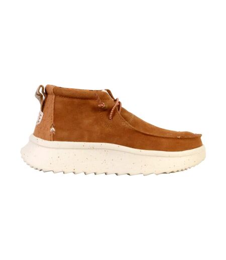 Basket Montante Cuir Hey Dude Wendy Peak Hi Suede