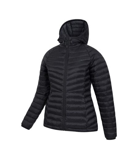 Mountain Warehouse Womens/Ladies Skyline Extreme Hydrophobic Down Jacket (Black) - UTMW1652