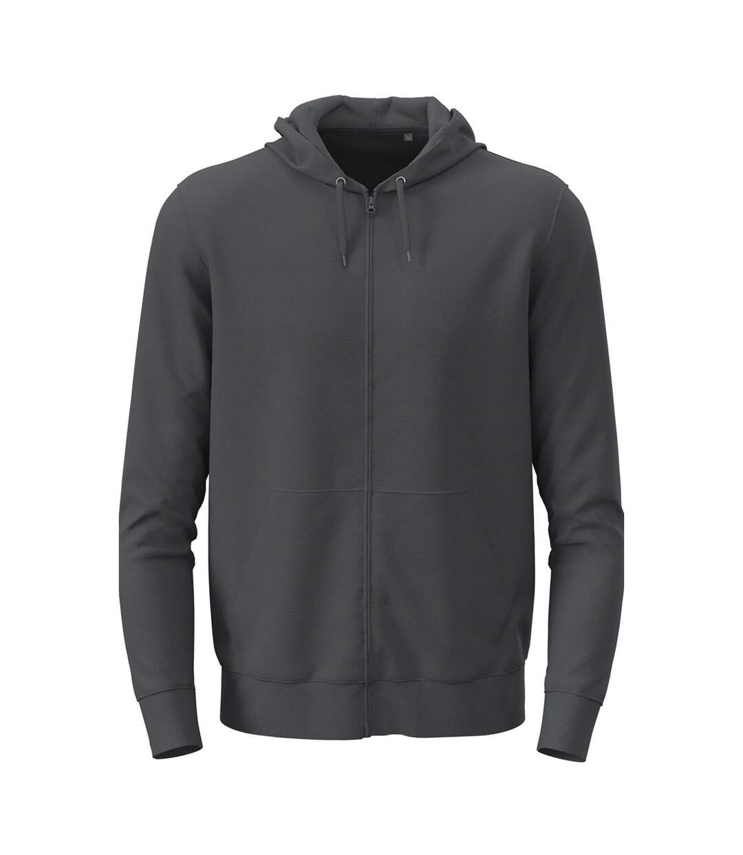 Unisex Adult Classic Full Zip Hoodie Slate Grey Stedman-1