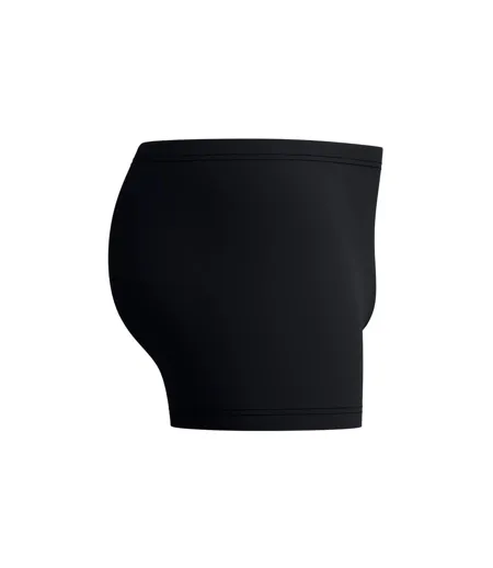 Mens Hyperboom Placement Swim Shorts Black Yellow Speedo