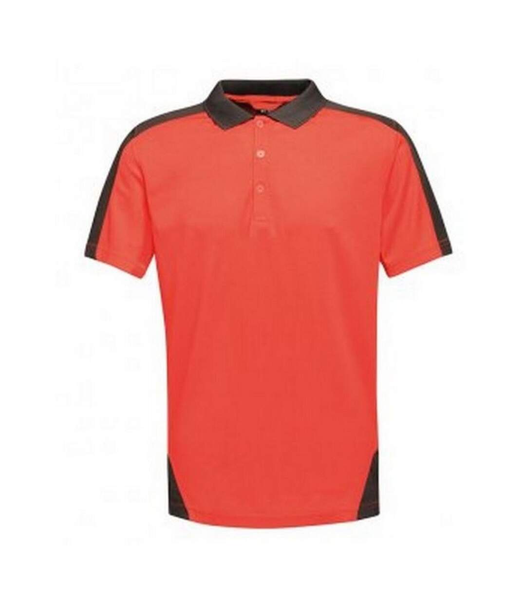 Regatta - Polo de sport CONTRAST - Homme (Rouge / noir) - UTPC3304