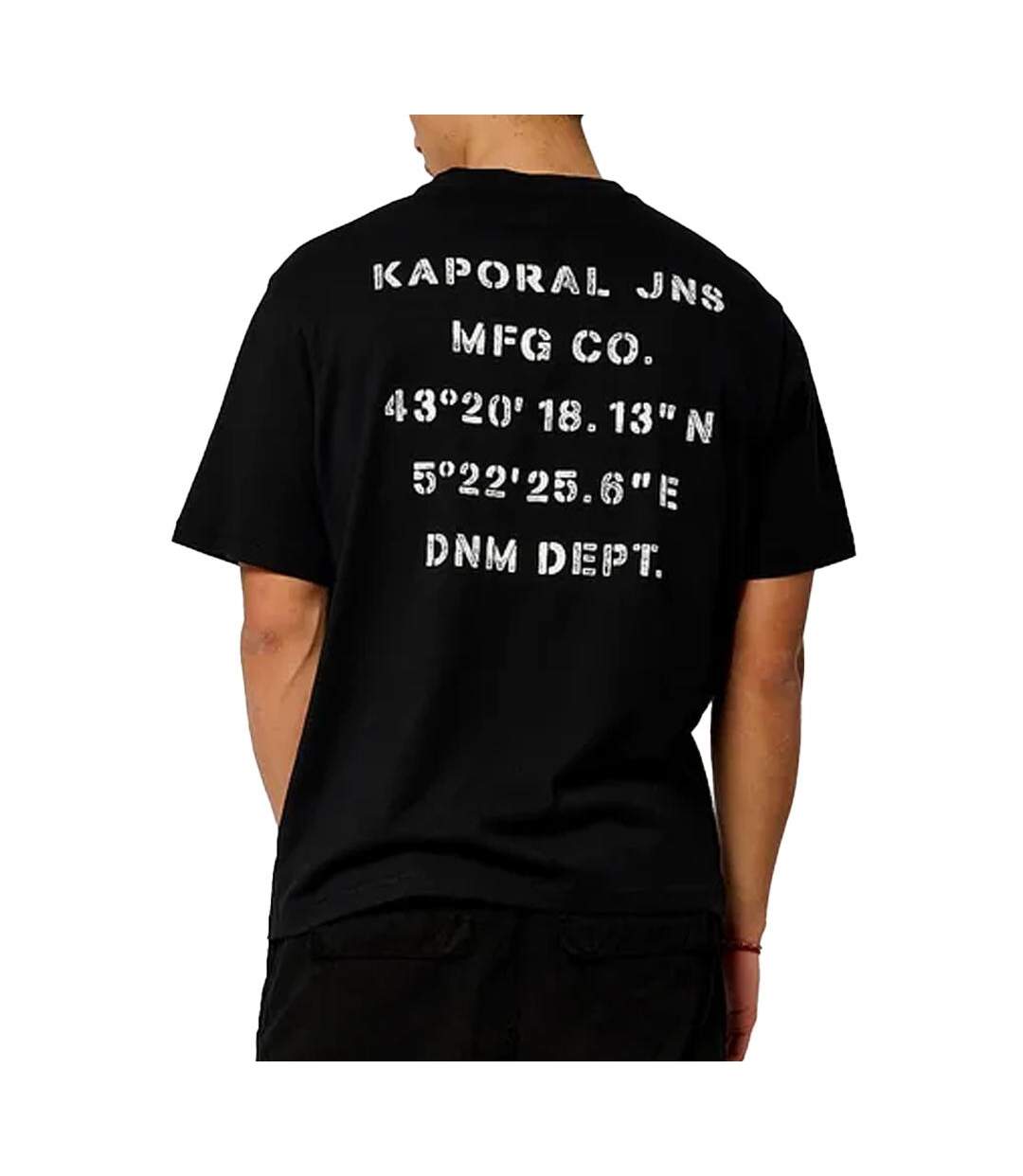 T-shirt noir homme kaporal bark - l-2