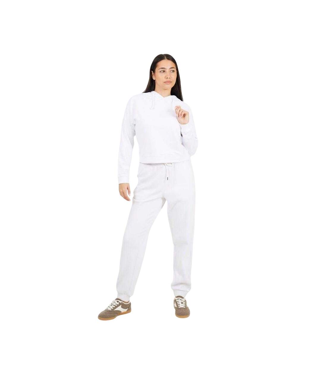 Sweat Court Femme Blanc Brave Soul-4