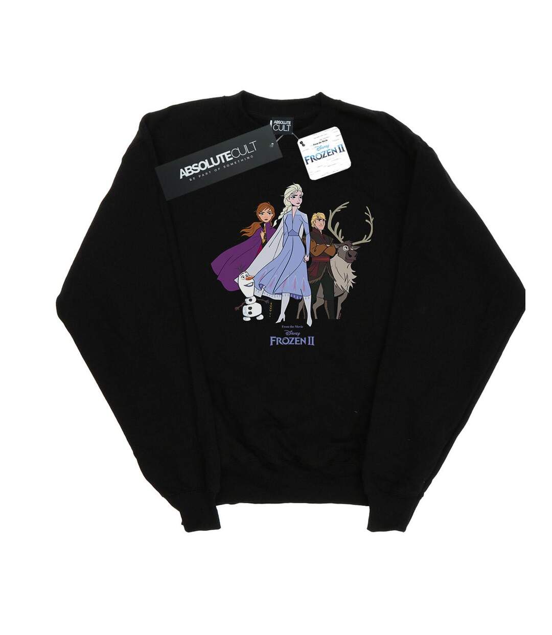 Disney - Sweat FROZEN GROUP - Femme (Noir) - UTBI18777-1