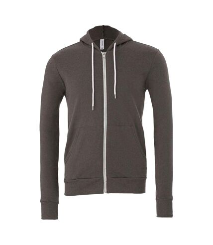 Sweat capuche unisexe anthracite Bella + Canvas