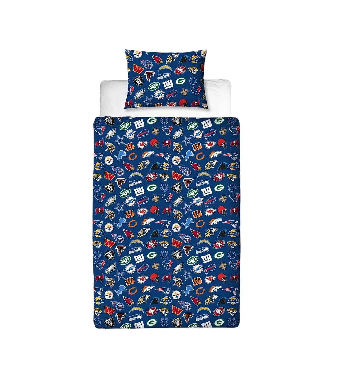 Logo Reversible Duvet Set Multicoloured NFL-4
