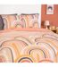 Parure de lit LOVE pur coton rose Taie 63x63 cm-3