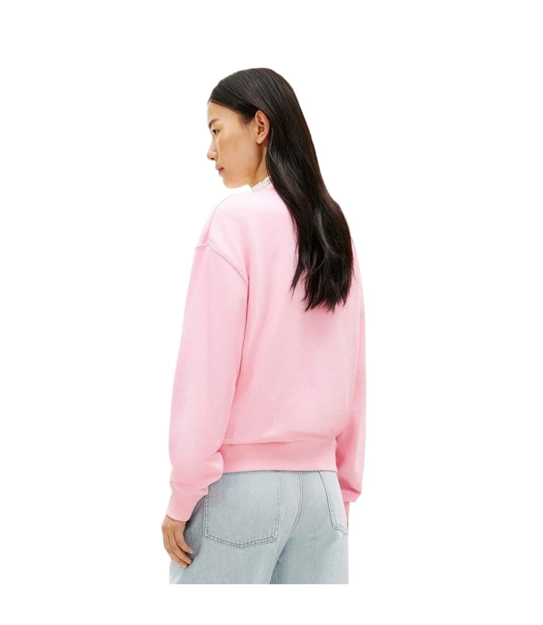 Sweat Motif/style Texte Femme Rose Tommy Hilfiger-3