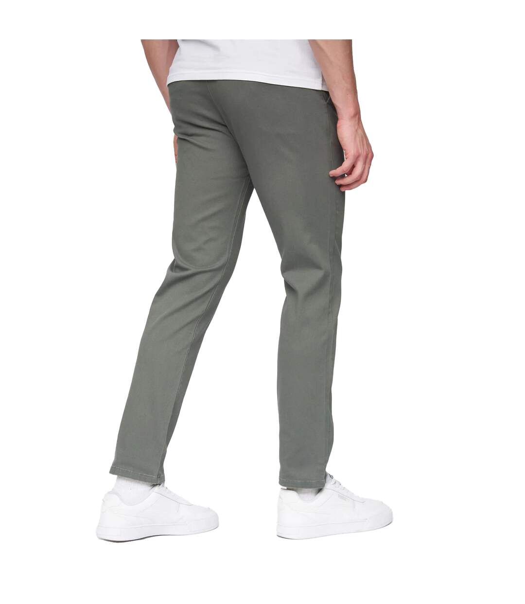 Chino edition homme vert kaki Henleys-2