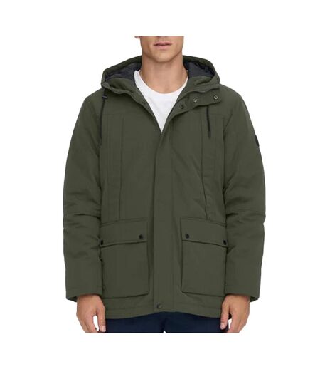 Parka Kaki Homme Only & Sons Jayden - L