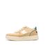 Baskets beige femme refresh 170601-1
