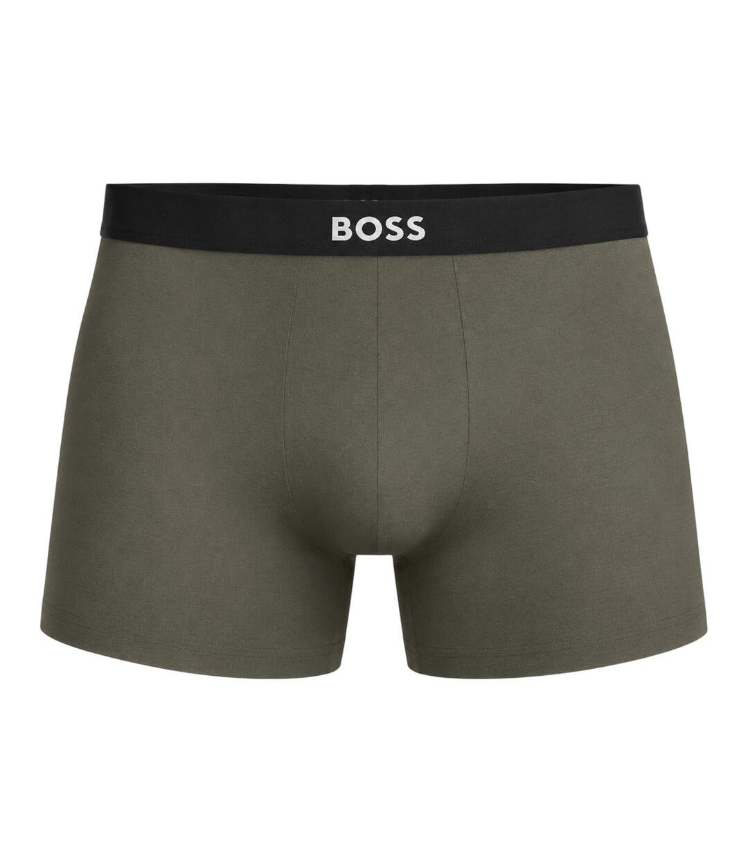 Lot De 3  Boxers Homme Anthracite Vert Bleu Marine Boss-3