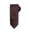 Premier Mens Micro Waffle Formal Work Tie (Pack of 2) (Brown) (One Size)