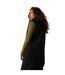 Womens/ladies Borg Longline Body Warmer Black Regatta-1