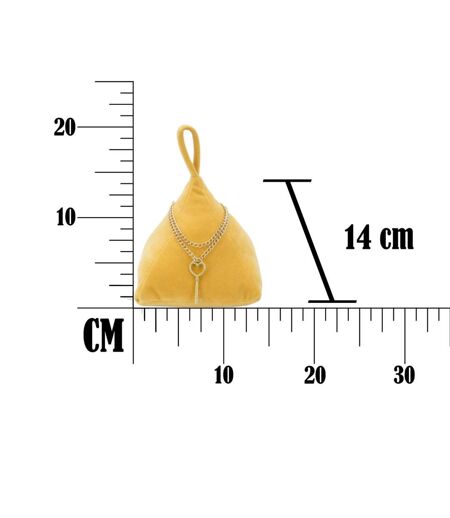Cale Porte Triangle 50cm Jaune