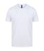 T-shirt hicool performance homme blanc Henbury-1