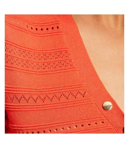 Pull Manches courtes Orange Femme Morgan ISHI - S