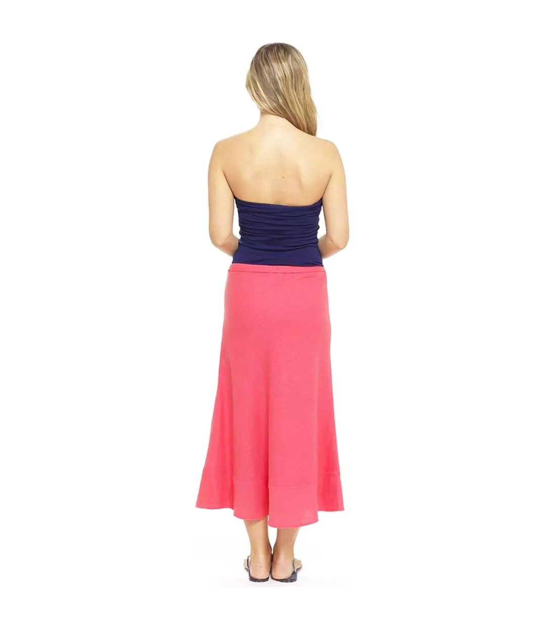 Jupe Longue Ex Store Femme Corail K Collection-2