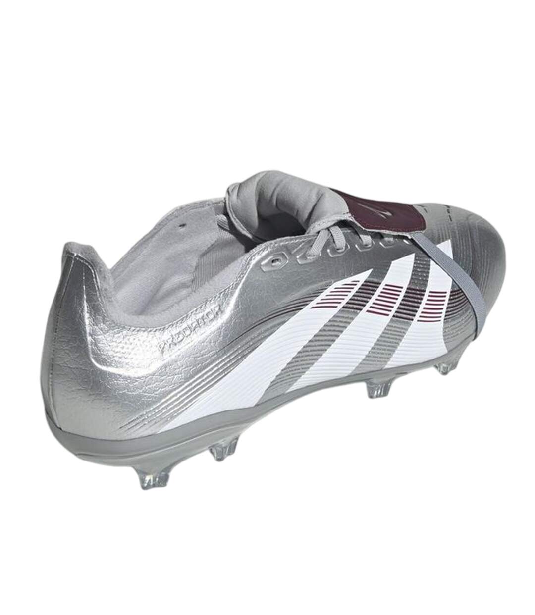 Mens  League Jb Folded Tongue Firm Ground Football Boots Metallic Silver Predator-2