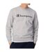 Sweat Motif/style Logo Brodé Homme Argenté Champion-4