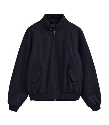 Blouson harrington homme bleu Gant