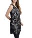 Tunique légère sans manches pour femme avec motifs - Idéale pour le printemps-été-4