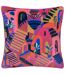 Eivissa velvet embroidered cushion cover 43cm x 43cm multicoloured Furn-1
