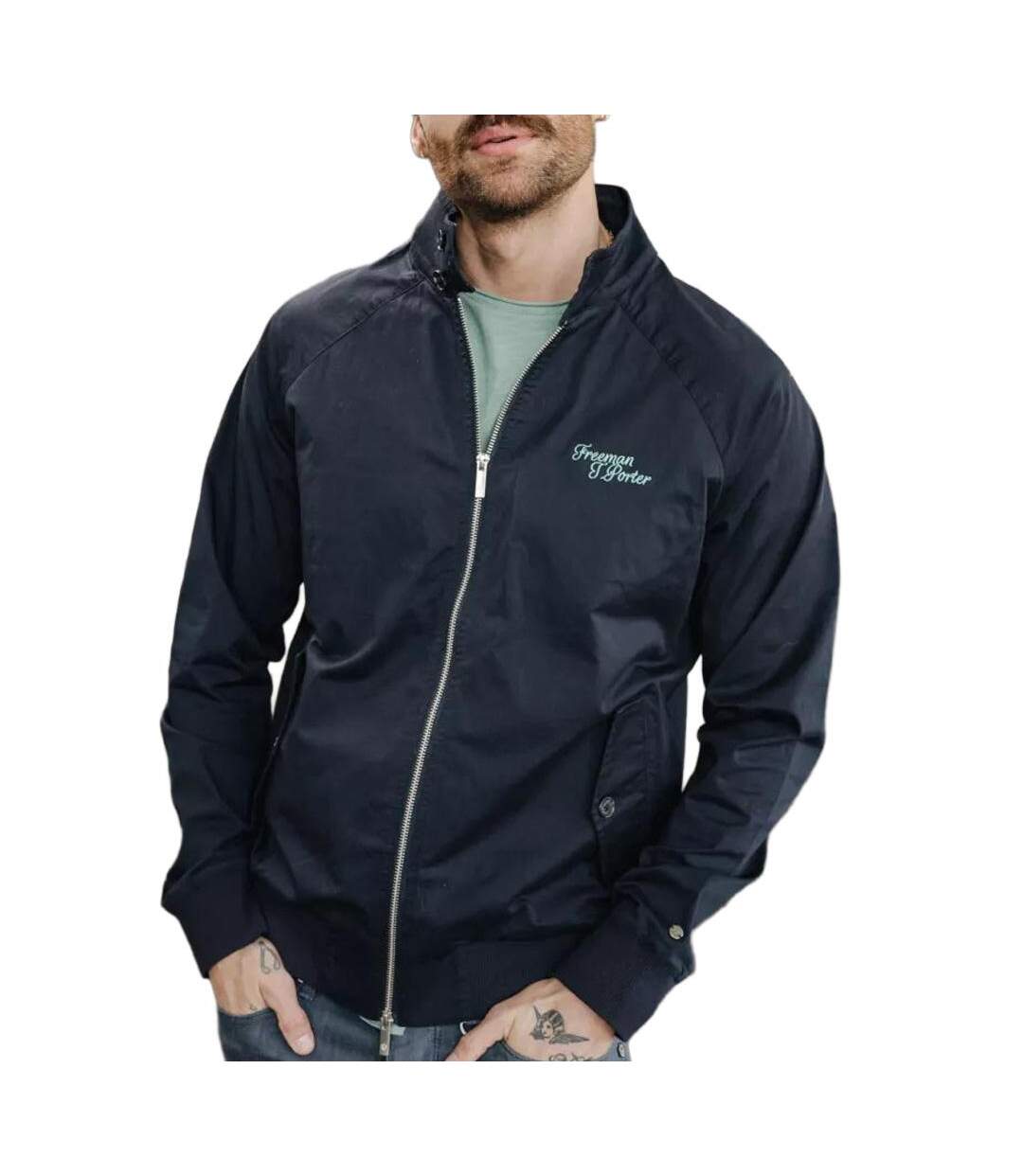 Veste marine homme freeman porter james navan-1