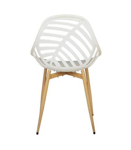 Lot de 4 chaises ajourées ALAMEDA
