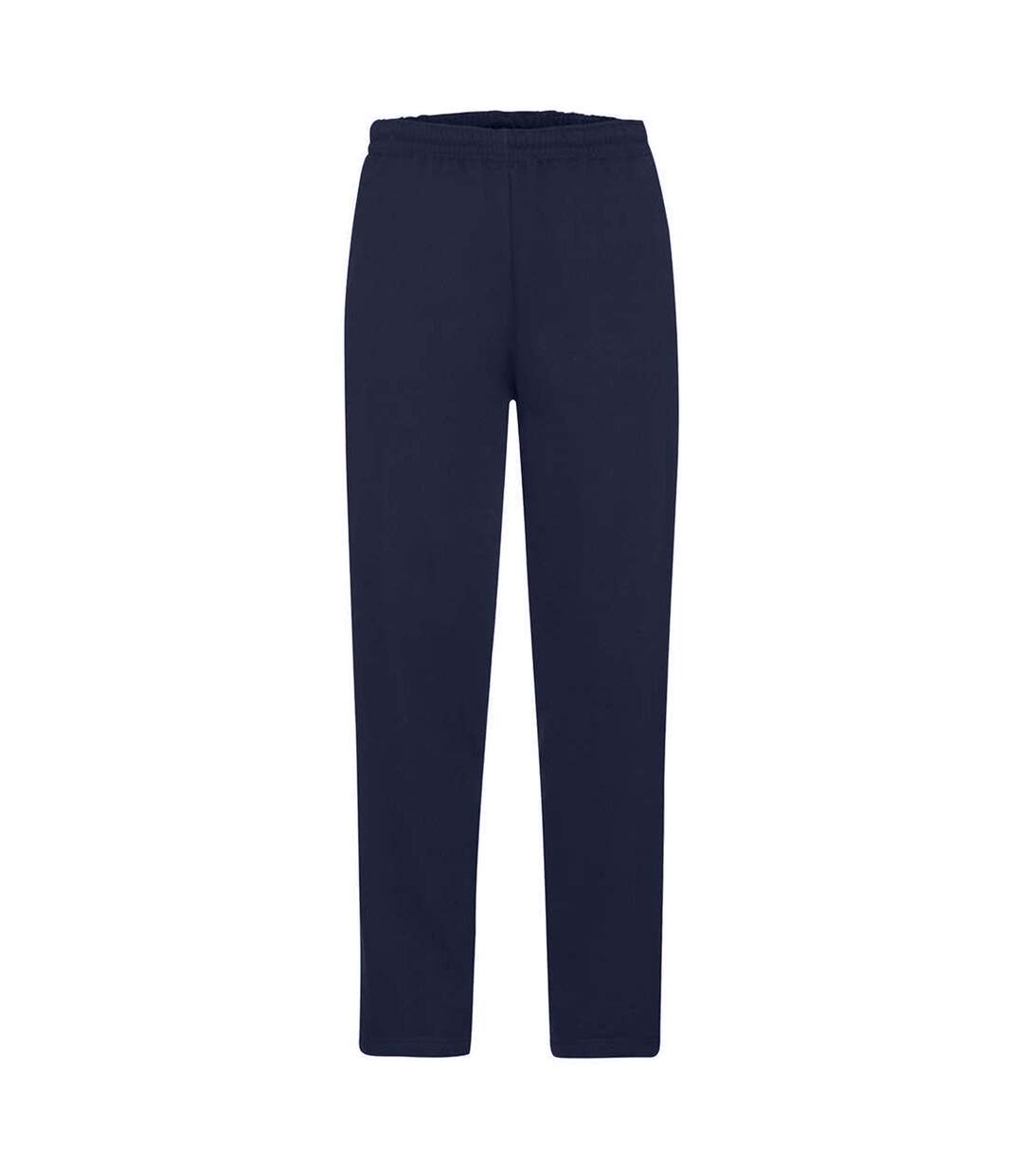 Mens Open Hem Jogging Bottoms Deep Navy Fruit Of The Loom-2